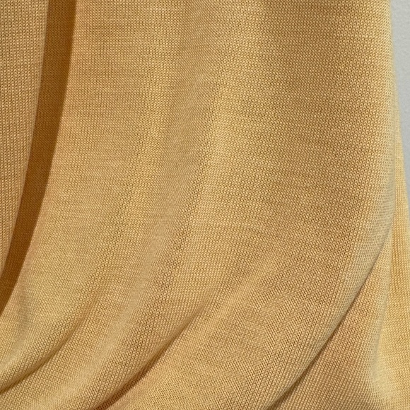 Bright yellow, soft and stretchy, forever21 tank top - Picture 4 of 4